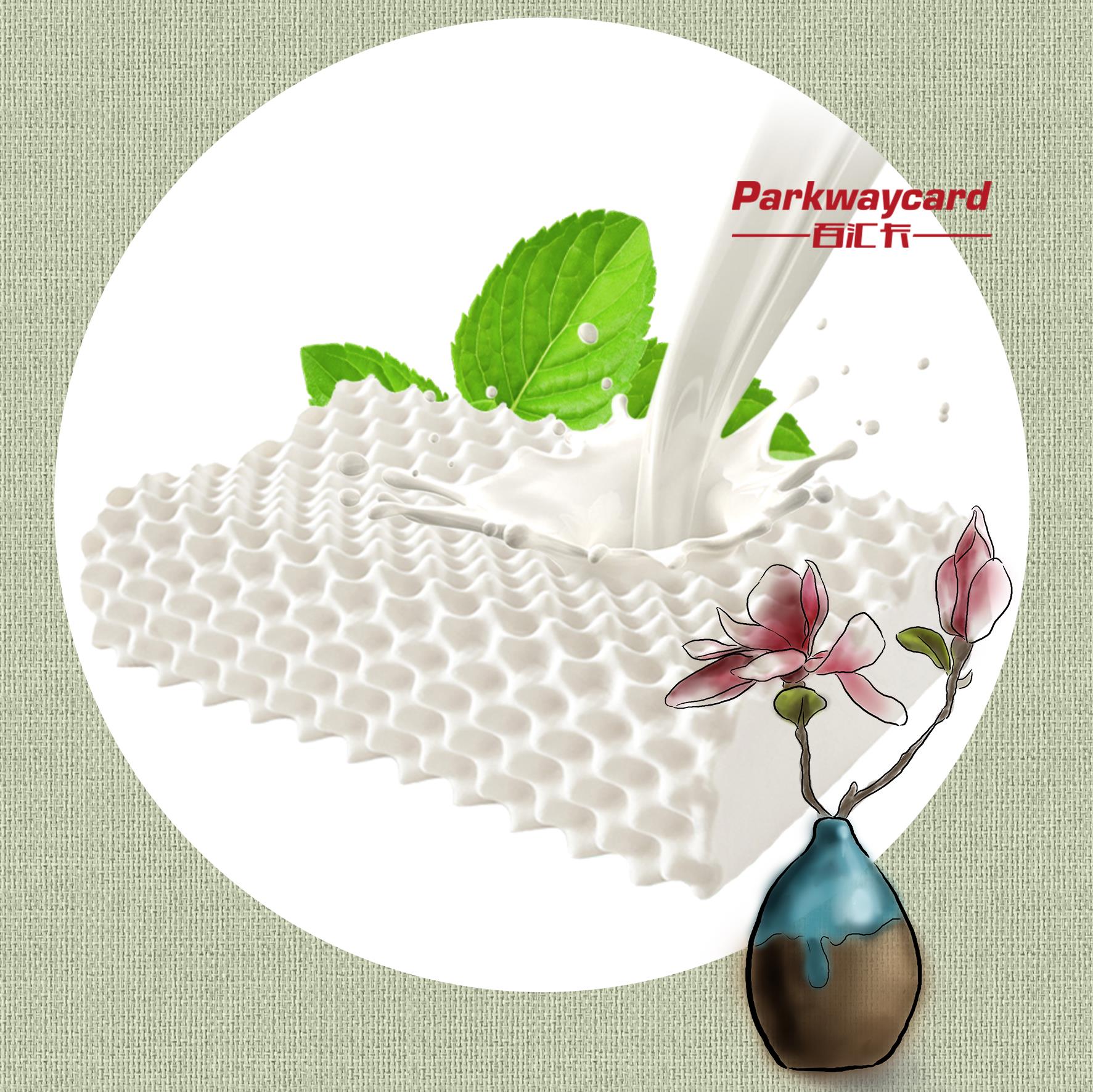 泰国天然乳胶狼牙枕